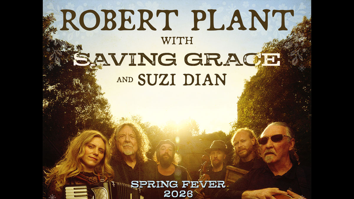 Robert Plant 2026 live concert poster